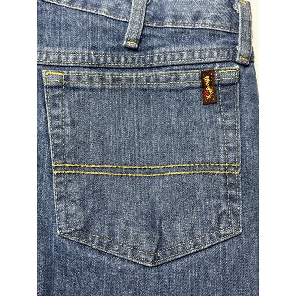 Wrangler 20X Men's Relaxed Fit Straight Leg Blue Denim Jeans - Size 34x29 - Picture 6 of 8